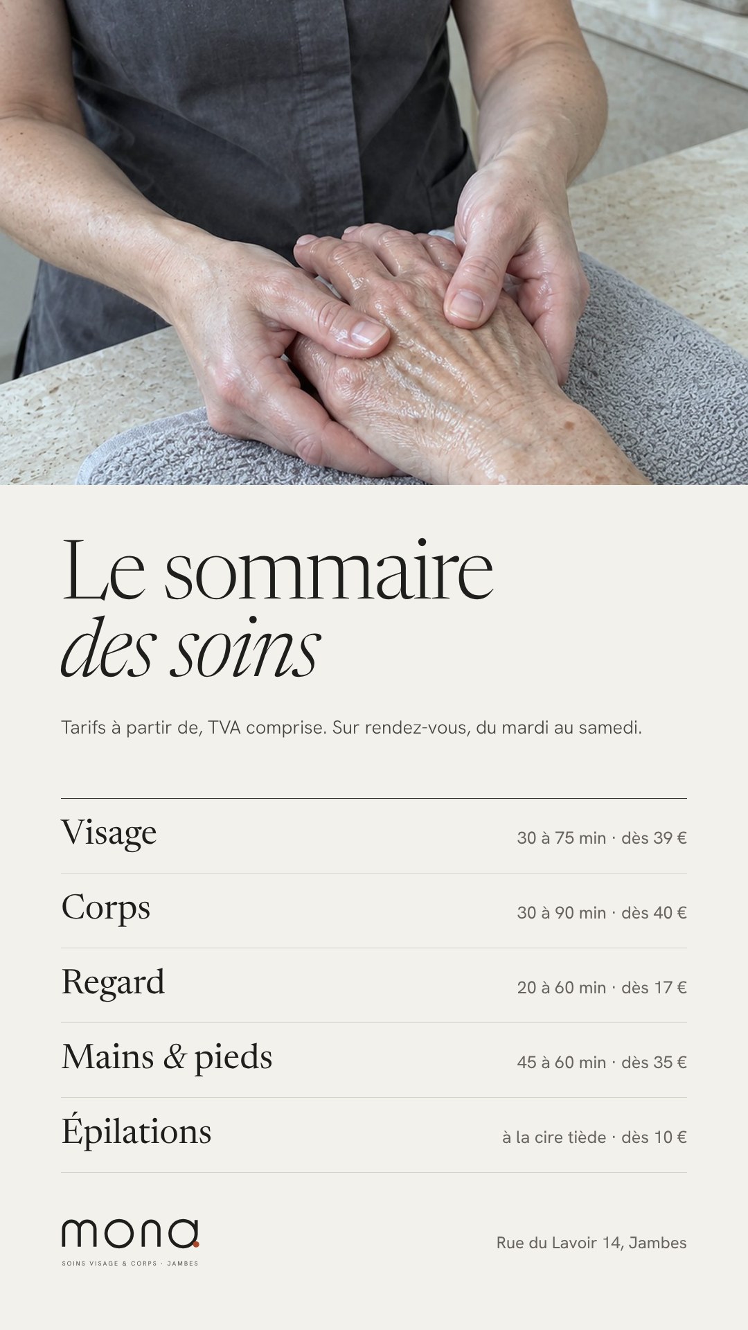 Story Mona : Story de l’institut